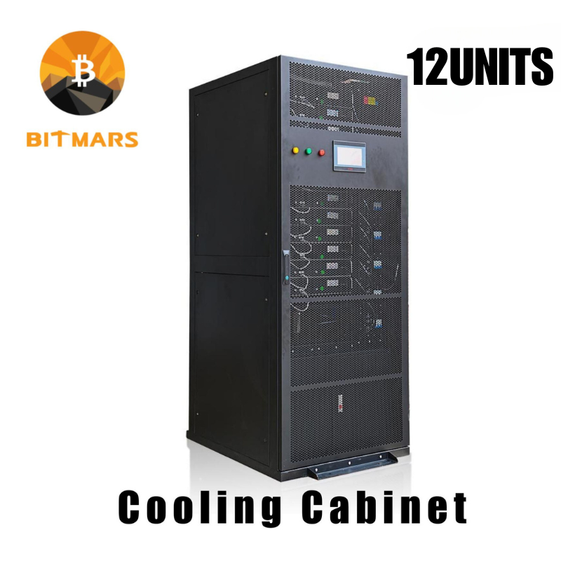 12 Units Water Cooling Cabinet for Whatsminer