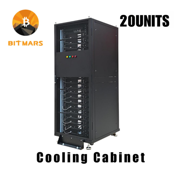 20 Units Water Cooling Cabinet for Whatsminer
