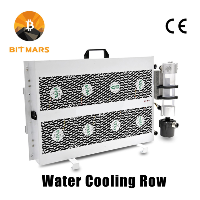 ASIC Miner Water Cooling Row