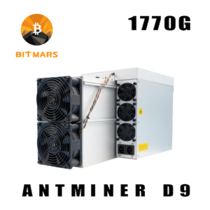 BITMAIN Antminer D9 1770G Dash Miner