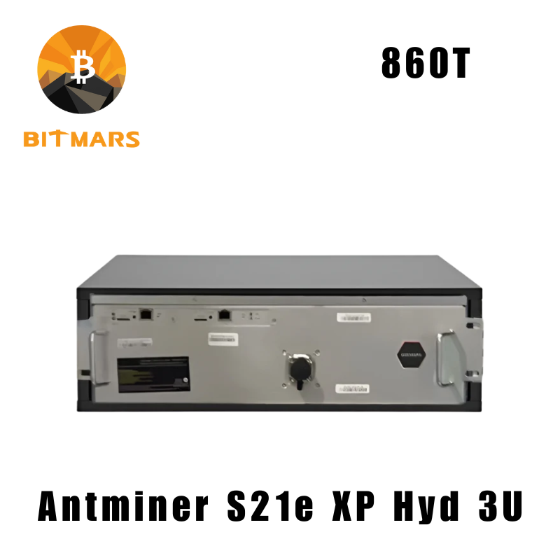 Bitmain Antminer S21e XP Hyd 3U 860T BTC miner