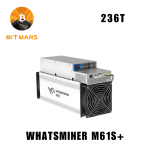 MicroBT Whatsminer M61S+ 236T BTC miner