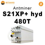 Bitmain Antminer S21 XP+ Hyd 500Th/s 5500W Bitcoin Miner Hydro Cooling
